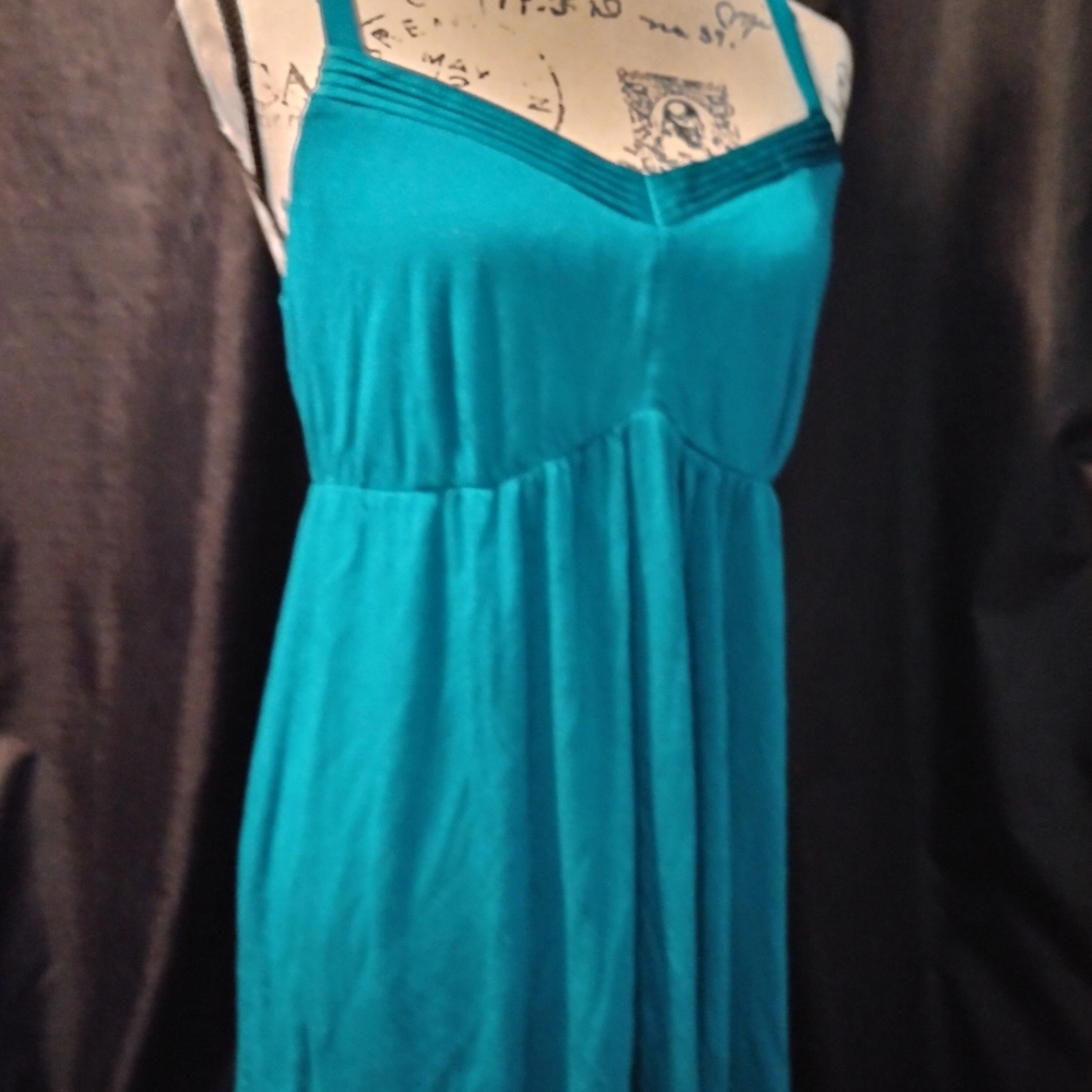 Dark teal tank